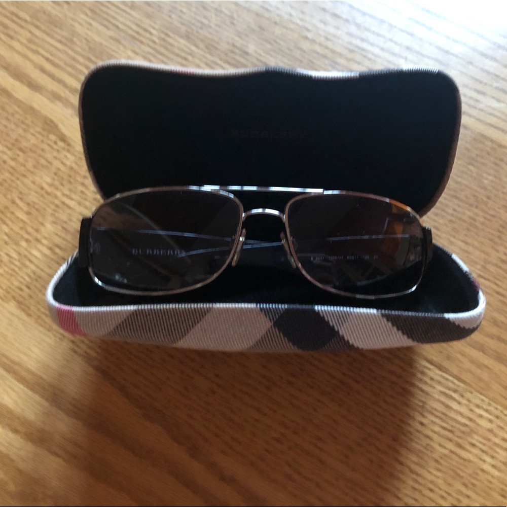 Burberry sunglasses and case